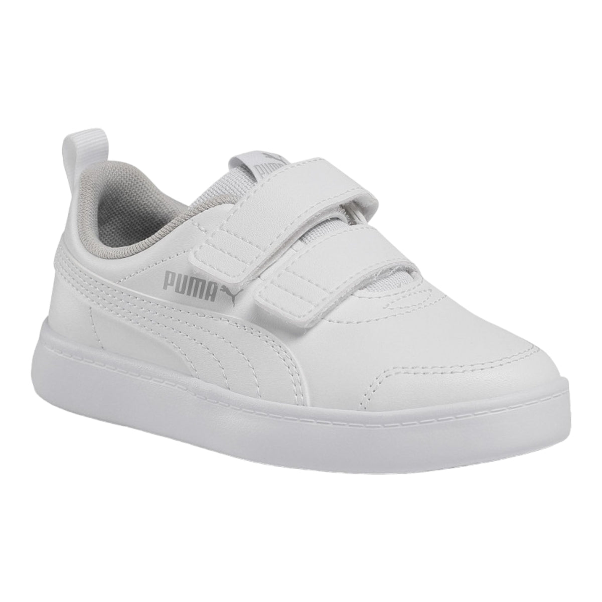 Tenis Puma niños Courtflex V2 V PS 371543 (04 17-21) (17.0 -21.5)