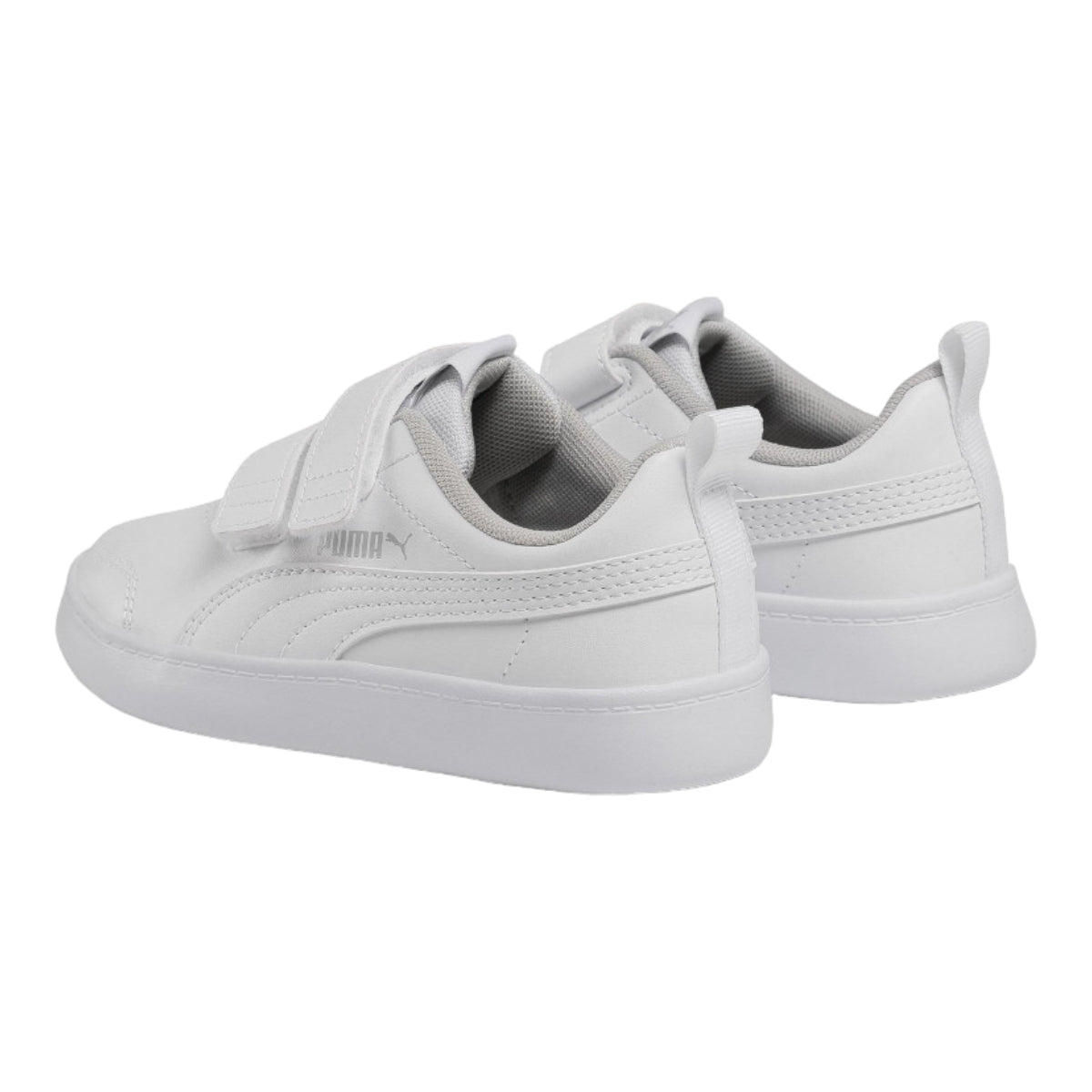 Tenis Puma niños Courtflex V2 V PS 371543 (04 17-21) (17.0 -21.5)