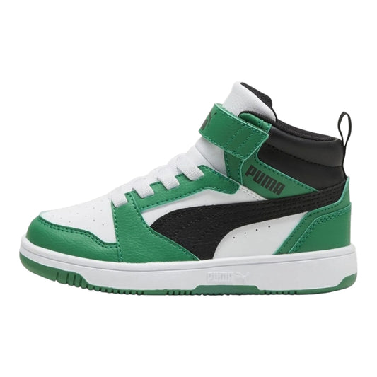 Tenis Puma Rebound V6 Mid Ps 393832 10 (17.0 -21.0)