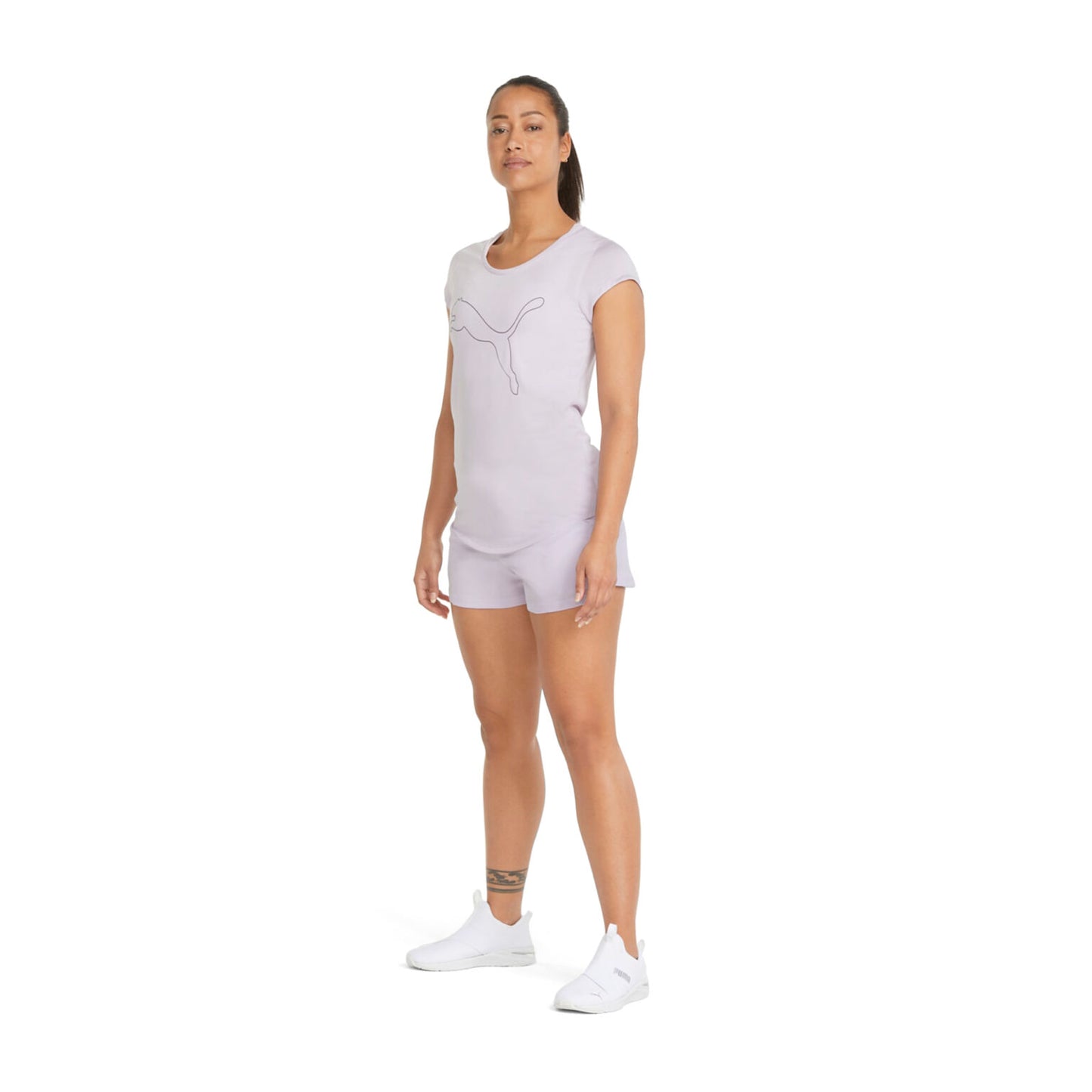 Playera Puma Fitness Performance Heather Mujer 520487 17