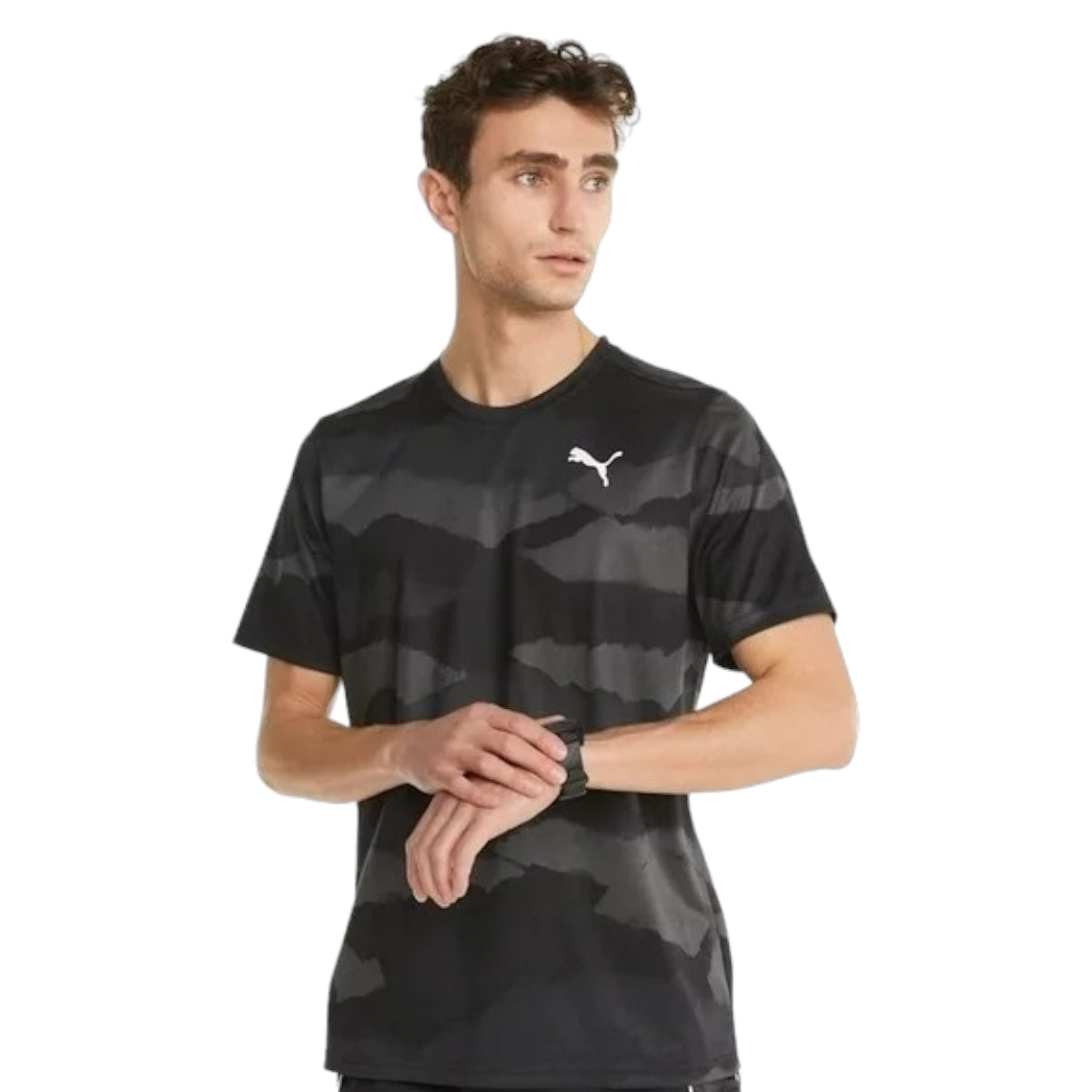 Playera Puma JSY Train Aop Tee Hombre 521543 01