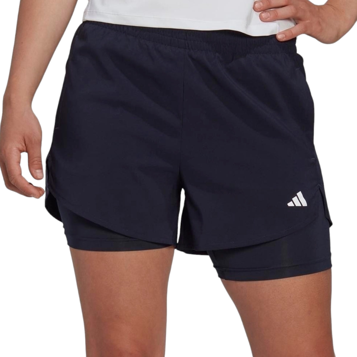 SHORT ADIDAS TWO-IN-ONE MUJER HD6289