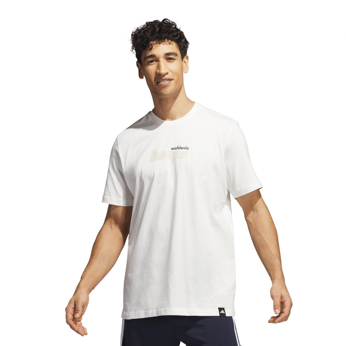 Playera Adidas Worldwide Hoops IM4616