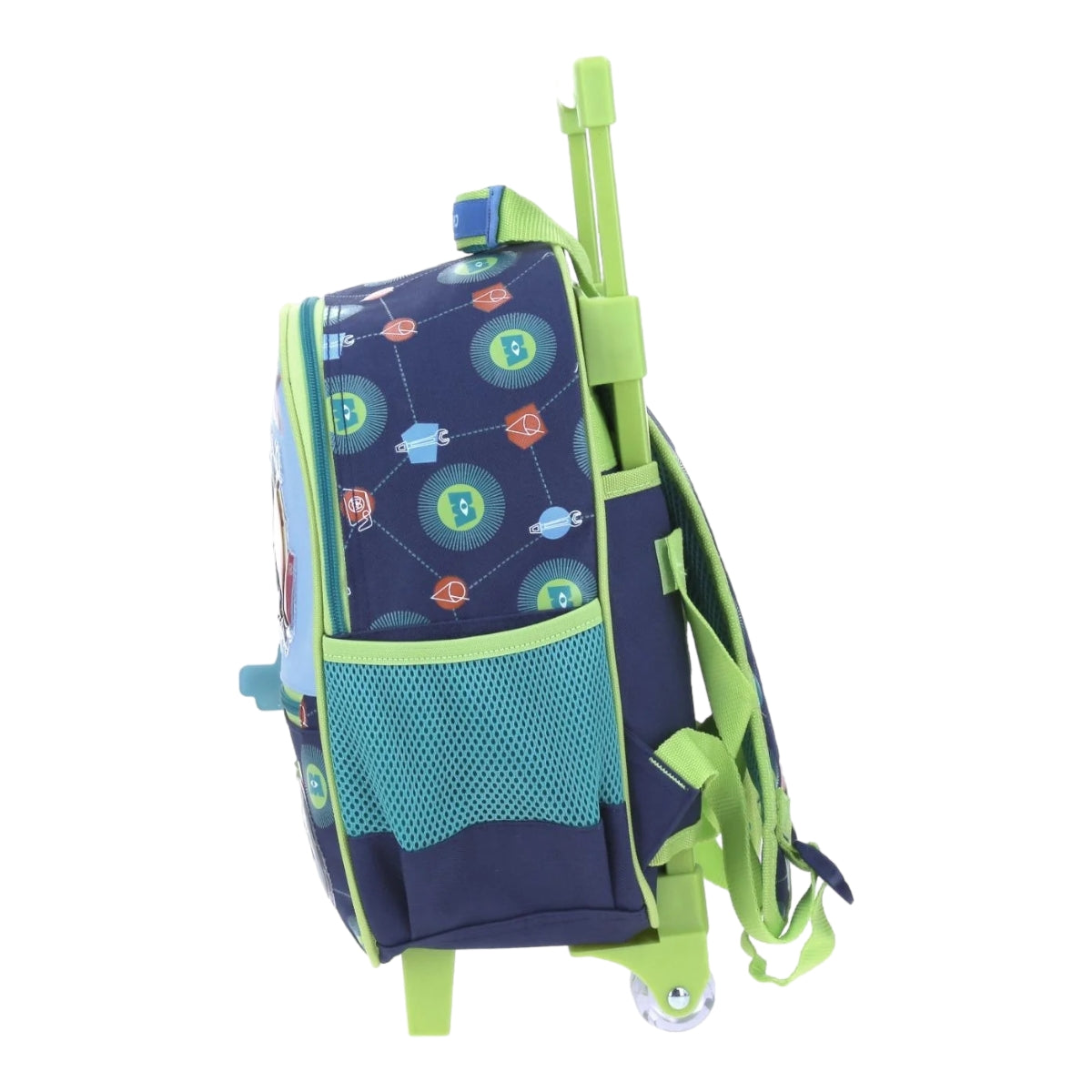 Mochila de Ruedas Azul Chenson Monster Work Kinder MW65806